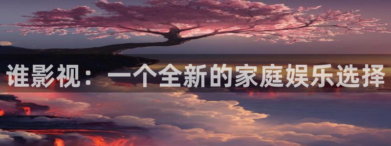 白云视频在线观看：谁影视：一个全新的家庭娱乐选择